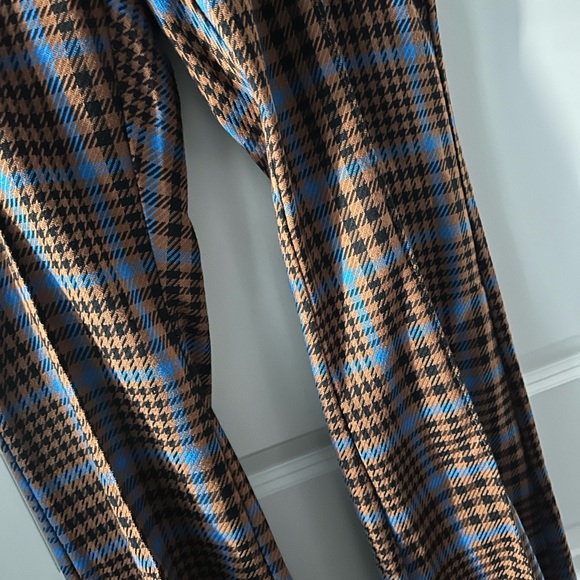 Flared plaid pants - Picture 3 of 6